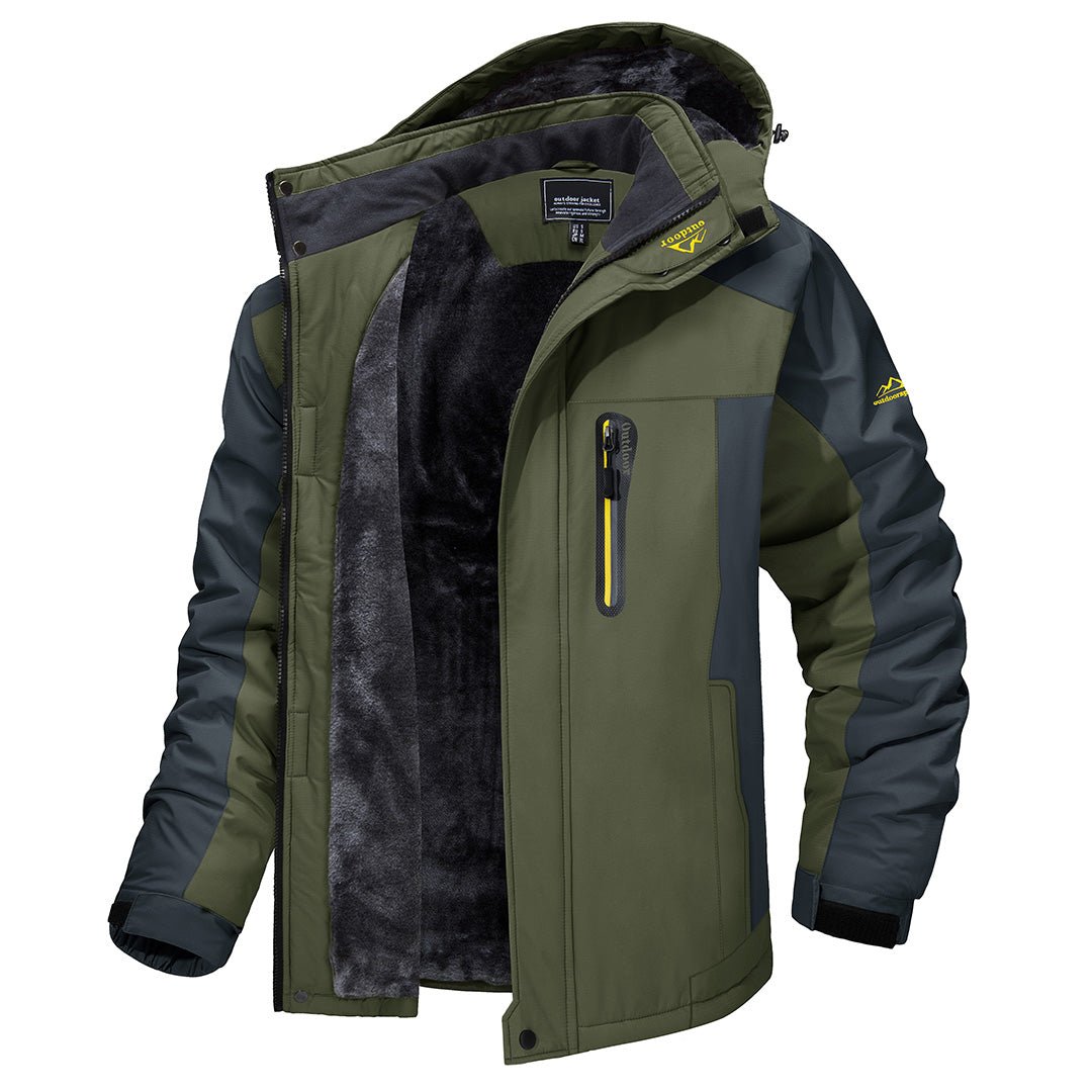 This functional windbreaker for men | Durable outdoor