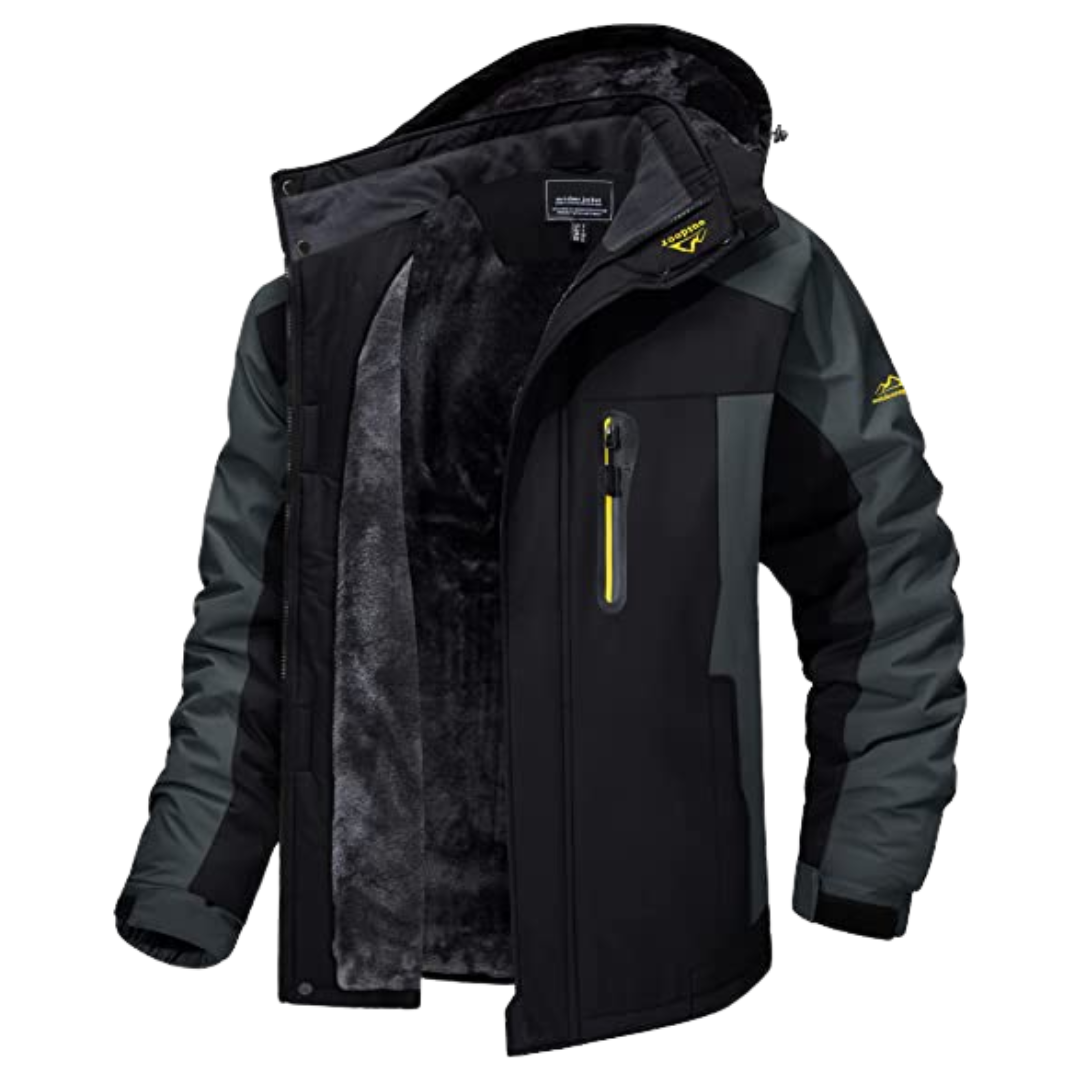 This functional windbreaker for men | Durable outdoor