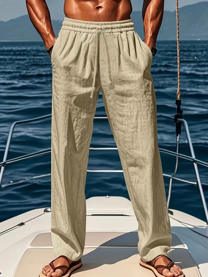 Pantalon D’Été Large Pour Homme Peter | Décontracté Et Aéré