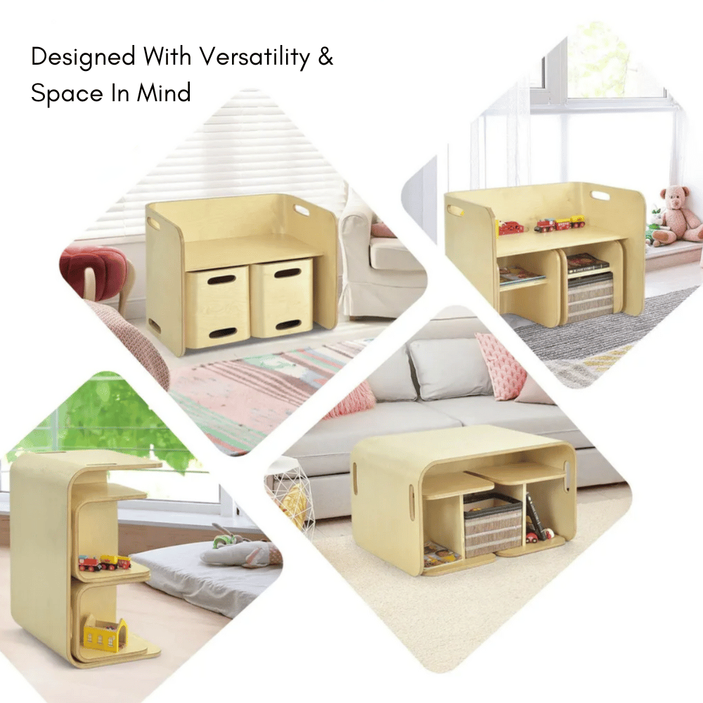 Ensemble De Chaises Et De Bancs Rabattables Pour Tout-Petits