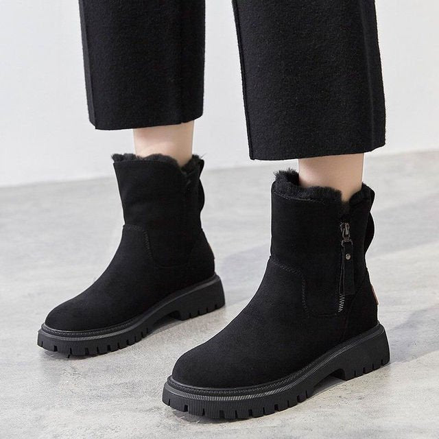 Bottes Chaudes Imperméables pour Femme | Antidérapantes