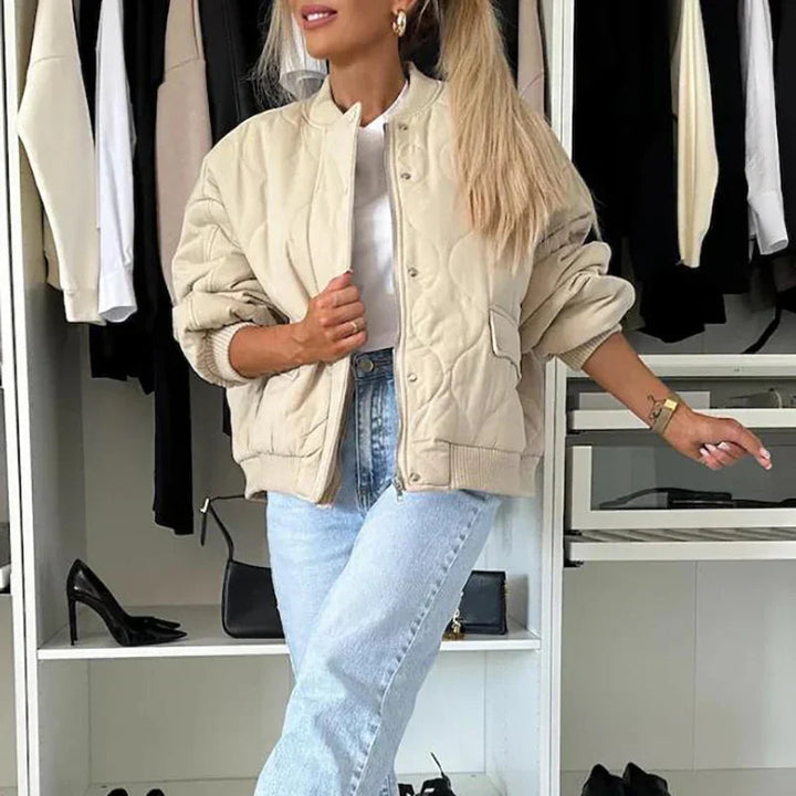Women's Bomber Jacket for Fall