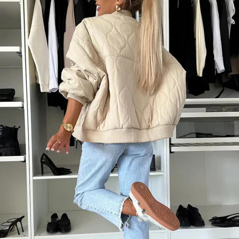 Women's Bomber Jacket for Fall