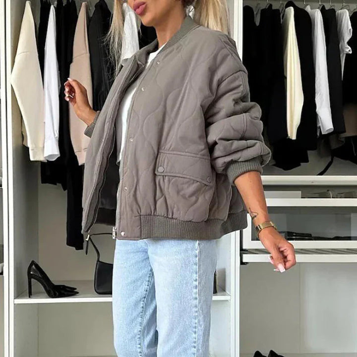 Women's Bomber Jacket for Fall