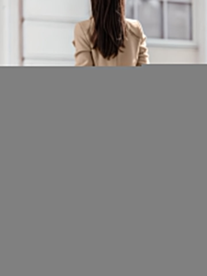 Women's Double Breasted Trench Coat 