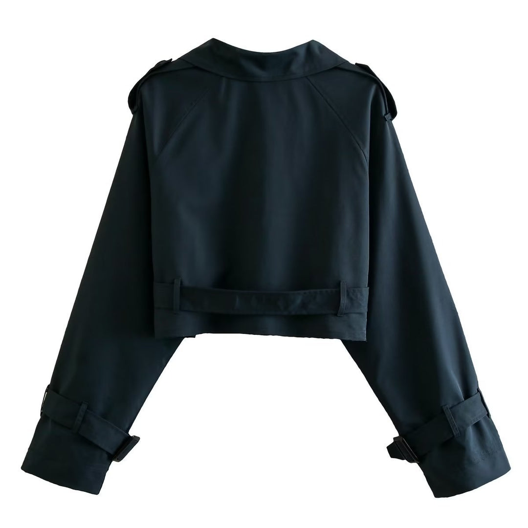 Women's Short Trench Coat – Transitional Seasons