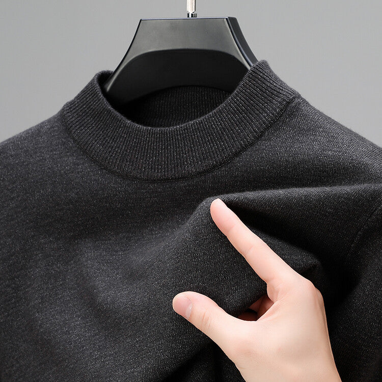 Stylish Men's Sweater | Classic Hem