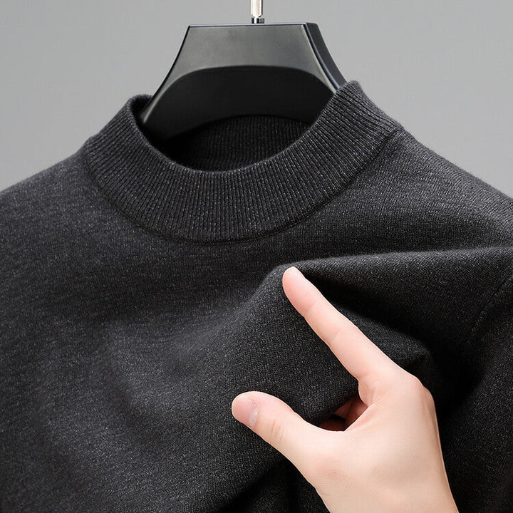 Stylish Men's Sweater | Classic Hem