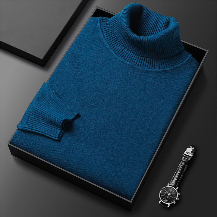 Men's Soft Turtleneck Sweater | Stylish Comfort
