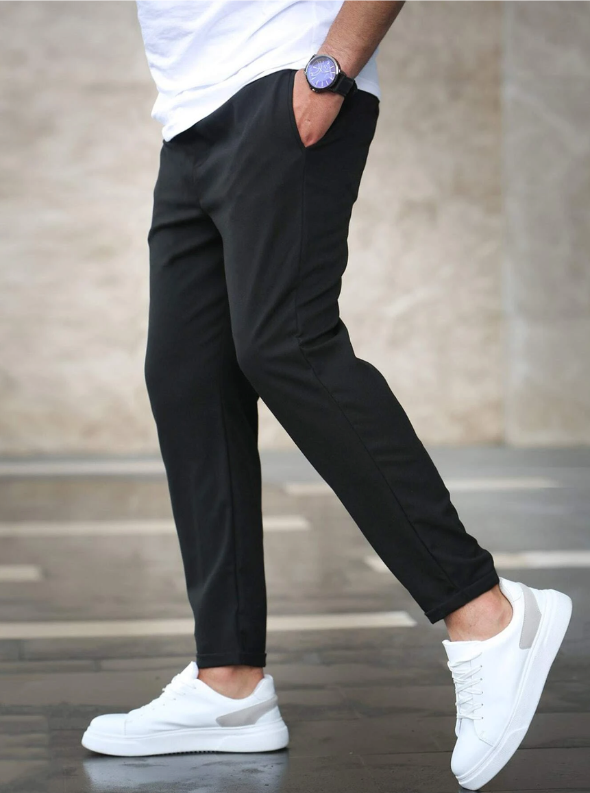 Pantalon Stretch Homme Élégant | Confort & Style