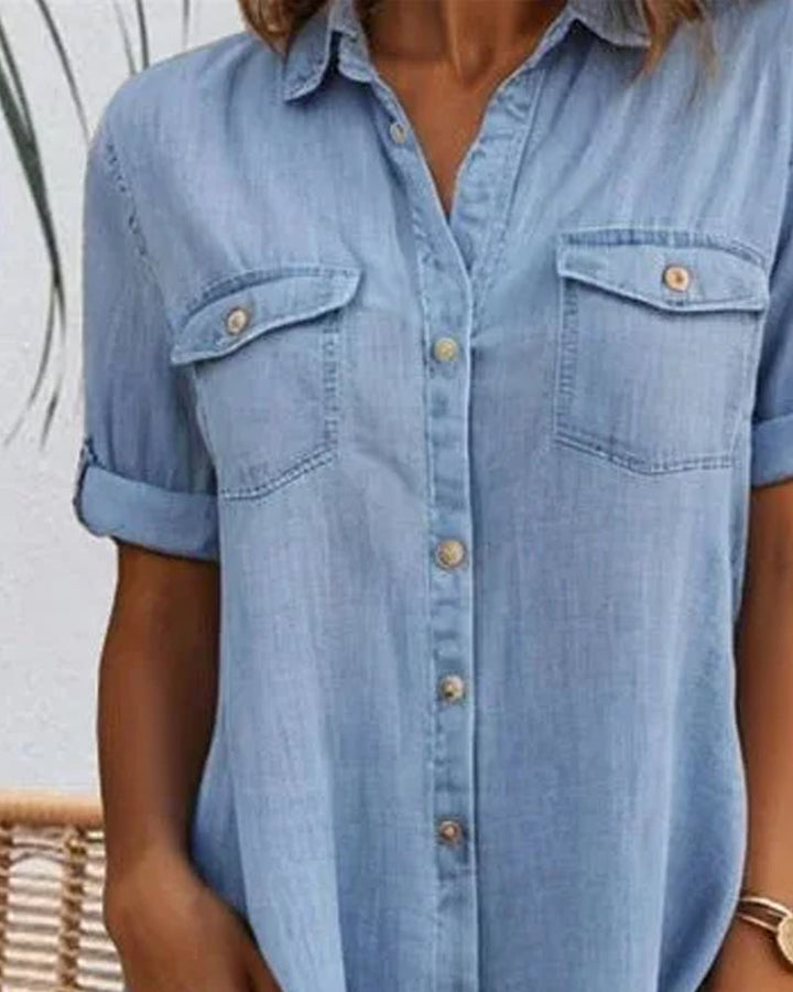 Robe Chemise Élégante Pour Femme | Midi