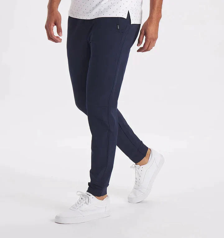Pantalon décontracté extensible, coupe confortable