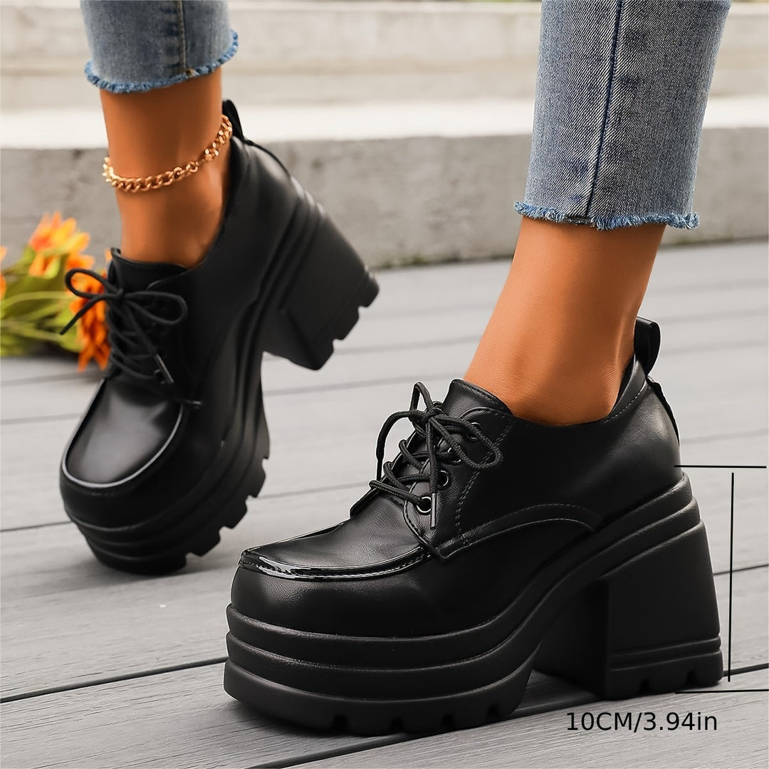 Bottes Plateforme Chunky Pour Femme | Confort Durable