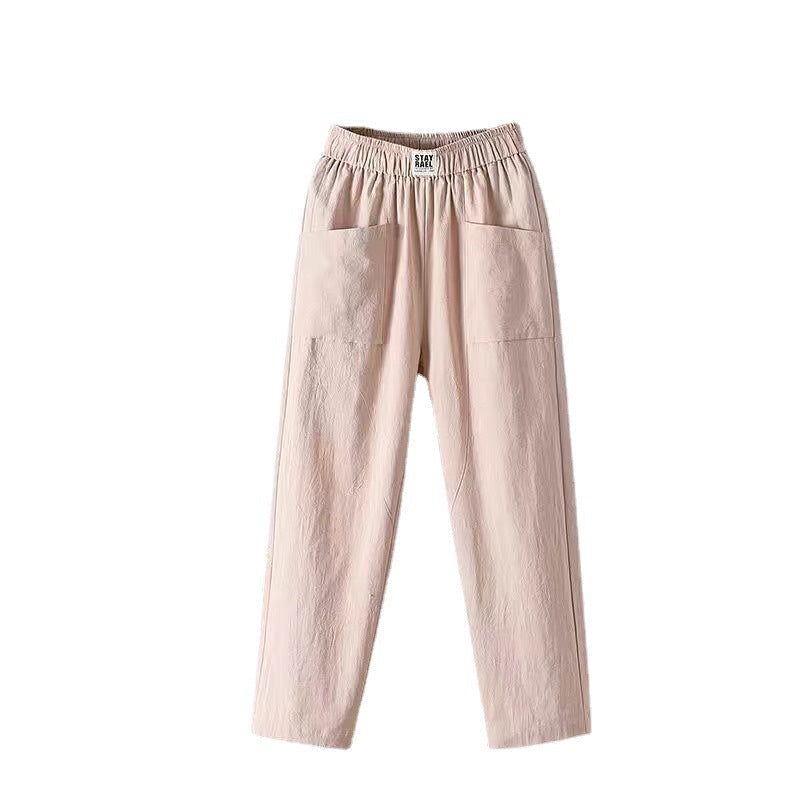 Pantalon Décontracté Élastique Pour Femme | Coupe Ample