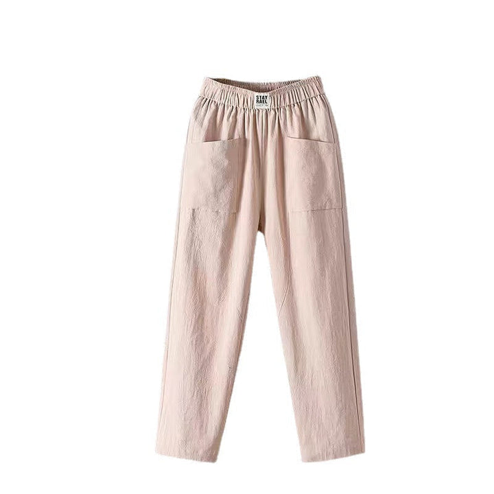 Pantalon Décontracté Élastique Pour Femme | Coupe Ample
