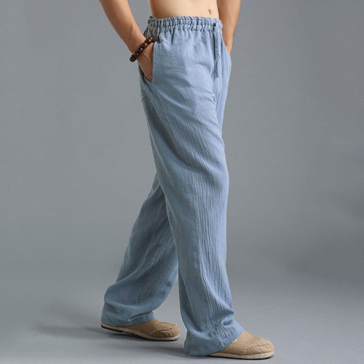 Men's Casual Linen Pants | Relaxed Fit