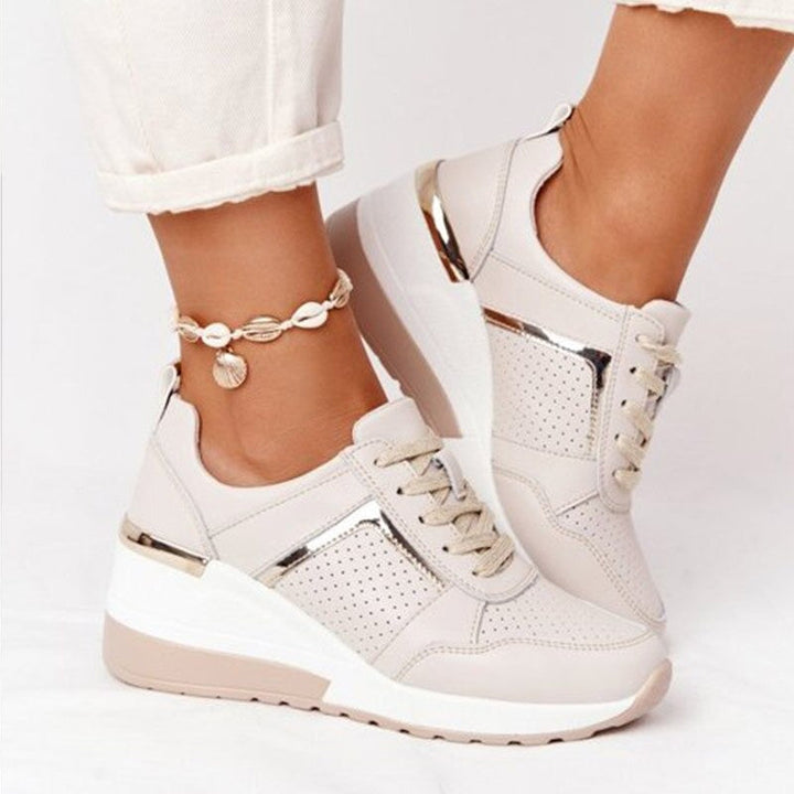 Stylish and Comfortable Women's Wedge Sneakers | Style &amp; Support