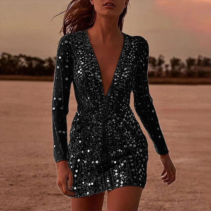 Robe Mini à Paillettes pour Femme | Élégante et Glamour