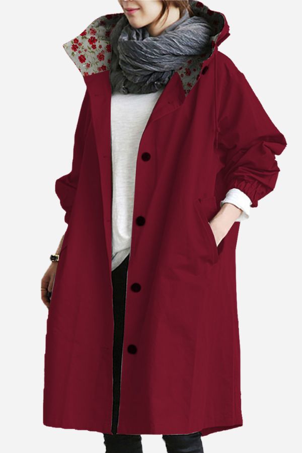 Coupe-Vent Oversize Pour Femme | Résistant À L’Eau