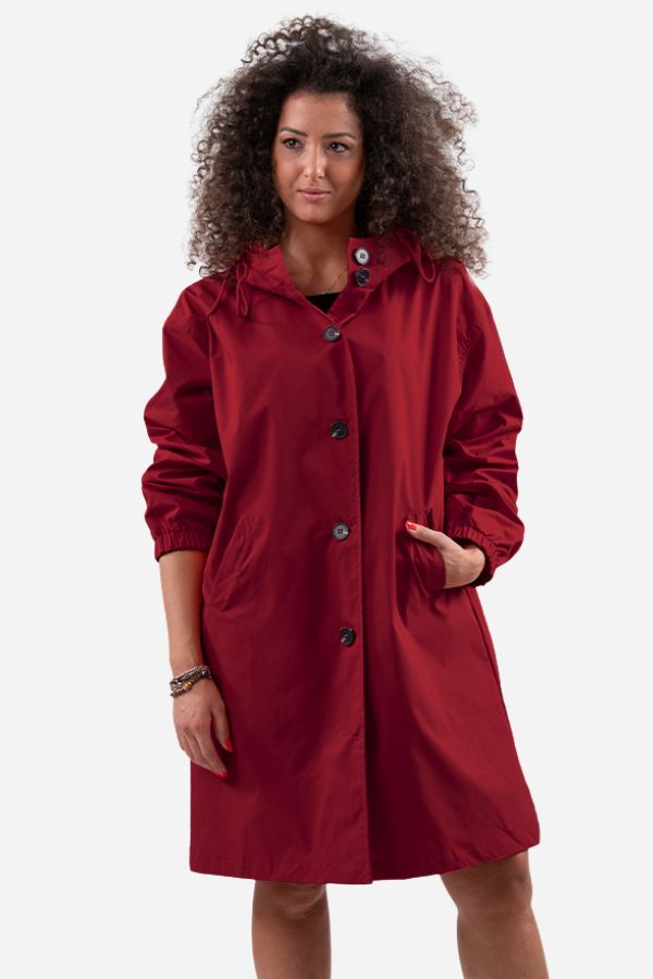 Coupe-Vent Oversize Tendance Pour Femme | Imperméable
