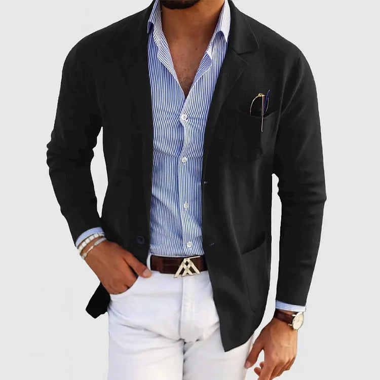 Blazer Décontracté Léger Pour Hommes | Coupe Ajustée