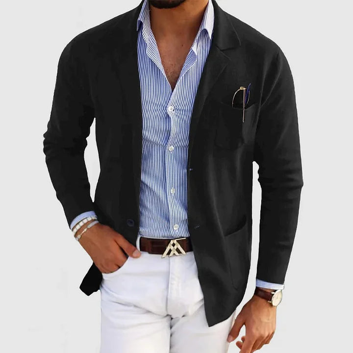 Blazer Décontracté Léger Pour Hommes | Coupe Ajustée