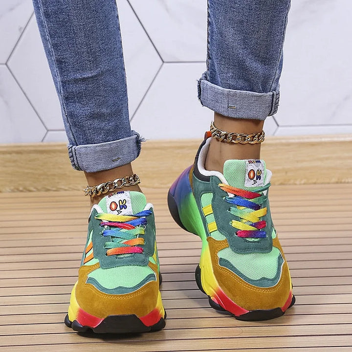 Chaussures Arc-en-Ciel Femme | Confort Coloré