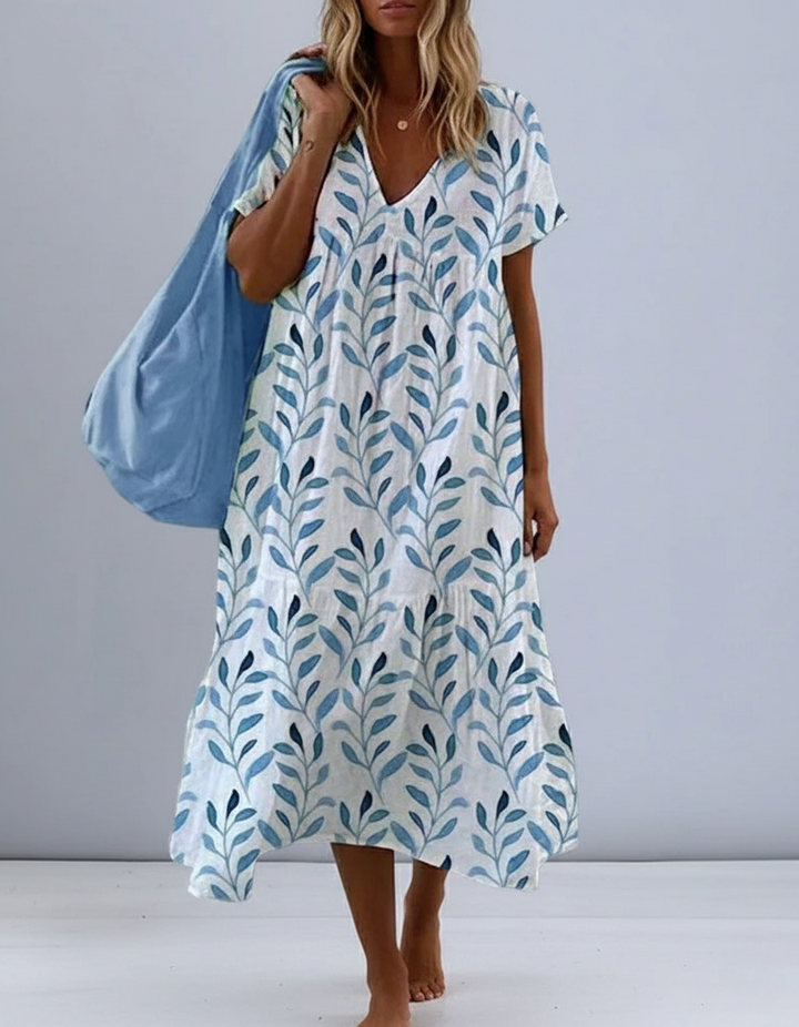 Robe d’Été Midi Femme | Coupe Ample & Style décontracté