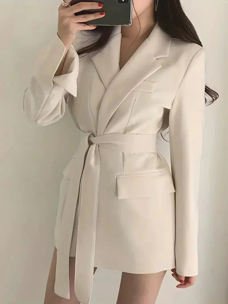Melly | High-quality blazer coat
