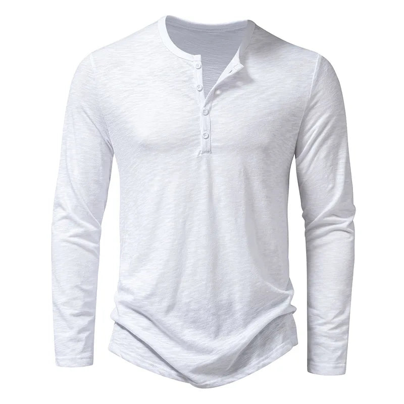 Chemise d'été respirante pour homme à manches longues, idéale pour les journées chaudes         