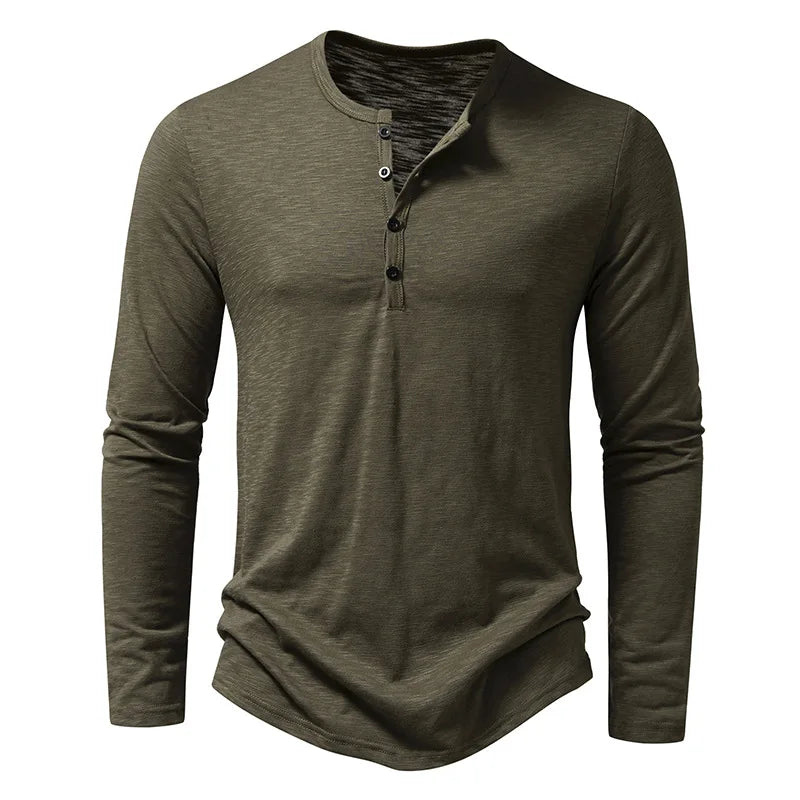 Chemise d'été respirante pour homme à manches longues, idéale pour les journées chaudes         