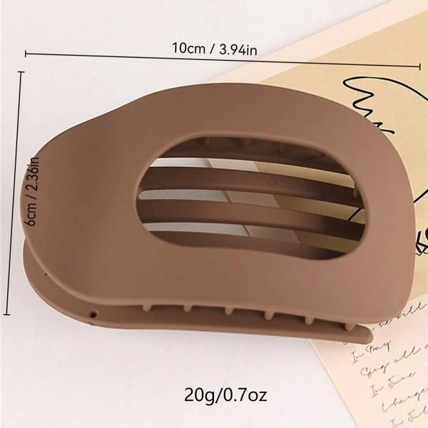 Elegant matte | Colorful hair clip