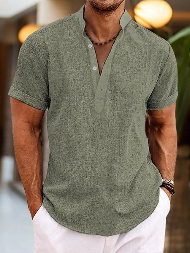 Men's Breathable Short Sleeve Shirt | Lightweight