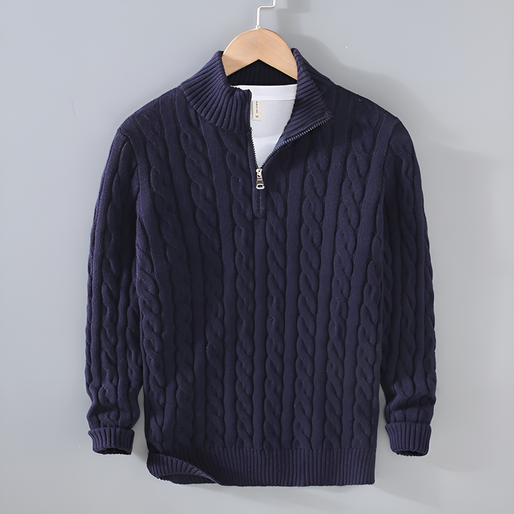 CIRO™ | VESTE DE CLASSE AVEC COL MONTANT ET FERMETURE ÉCLAIR