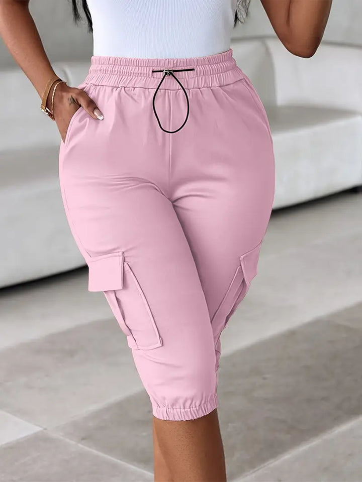 Joggers Cargo Extensibles Pour Femme | Coupe Croppée