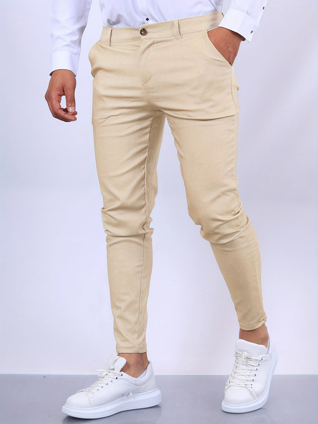 Pantalon slim pour homme de haute qualité | Sur mesure