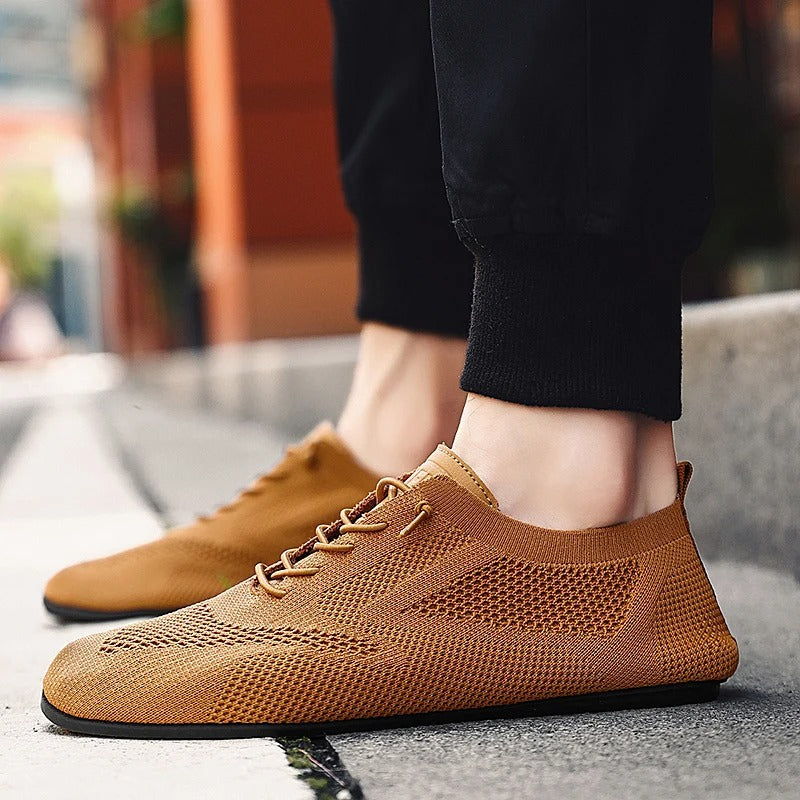 Chaussure Tricotée Légère Pour Hommes | Ajustement Chaussette