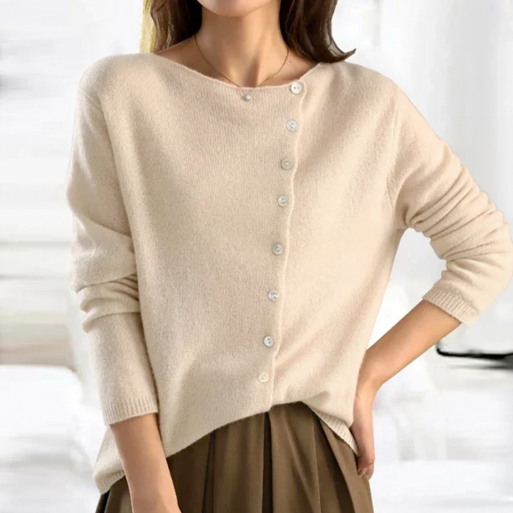 Heather | Sophisticated Button Cardigan