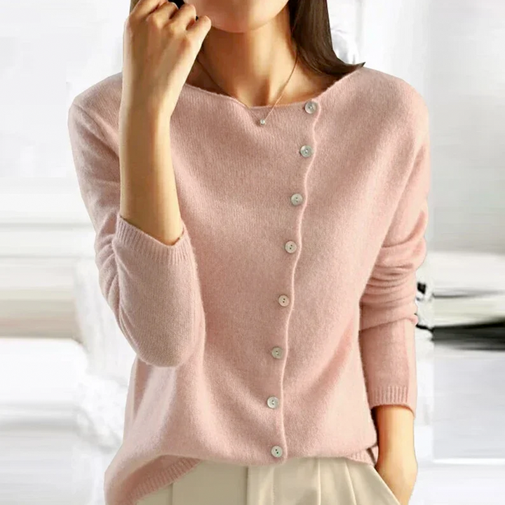 Heather | Sophisticated Button Cardigan
