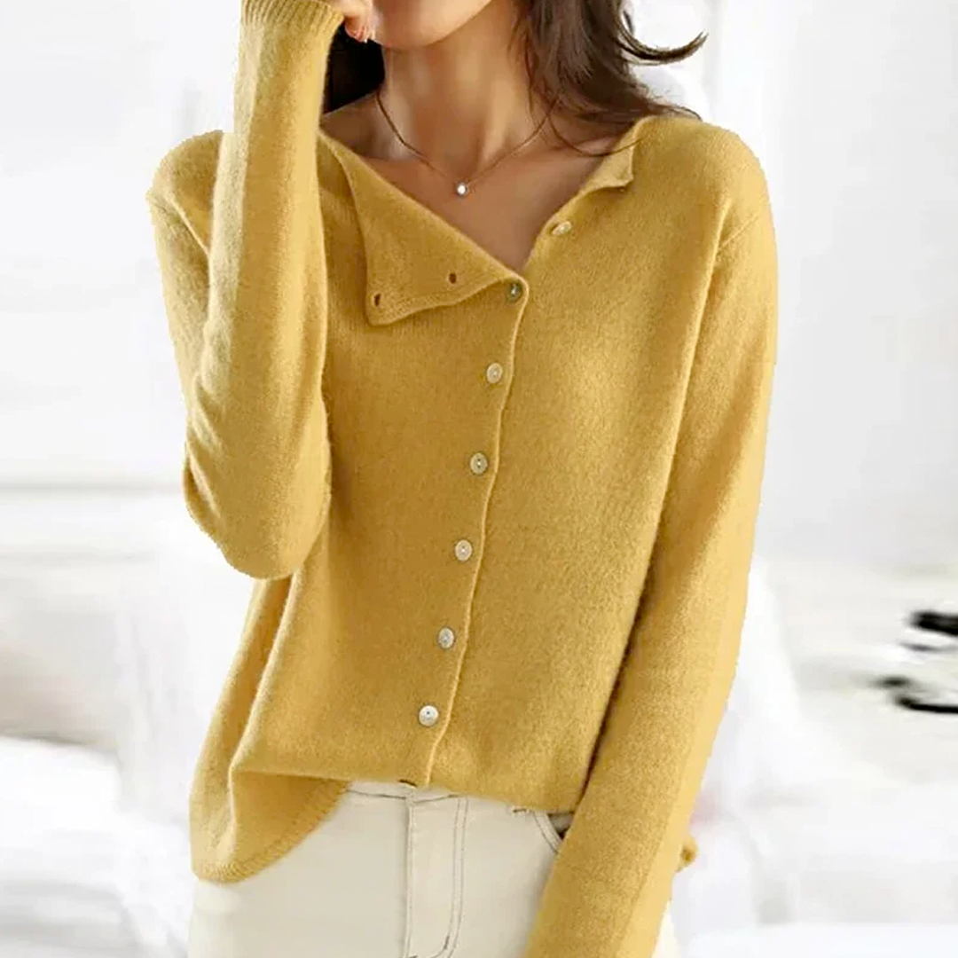 Heather | Sophisticated Button Cardigan