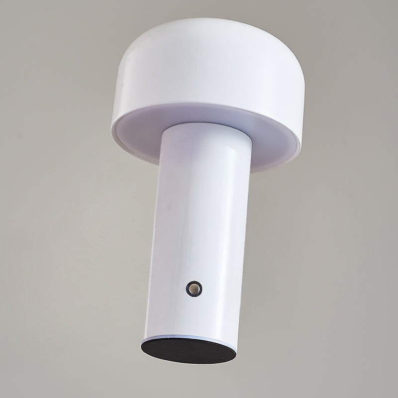 Lampe de table champignon sans fil, design italien