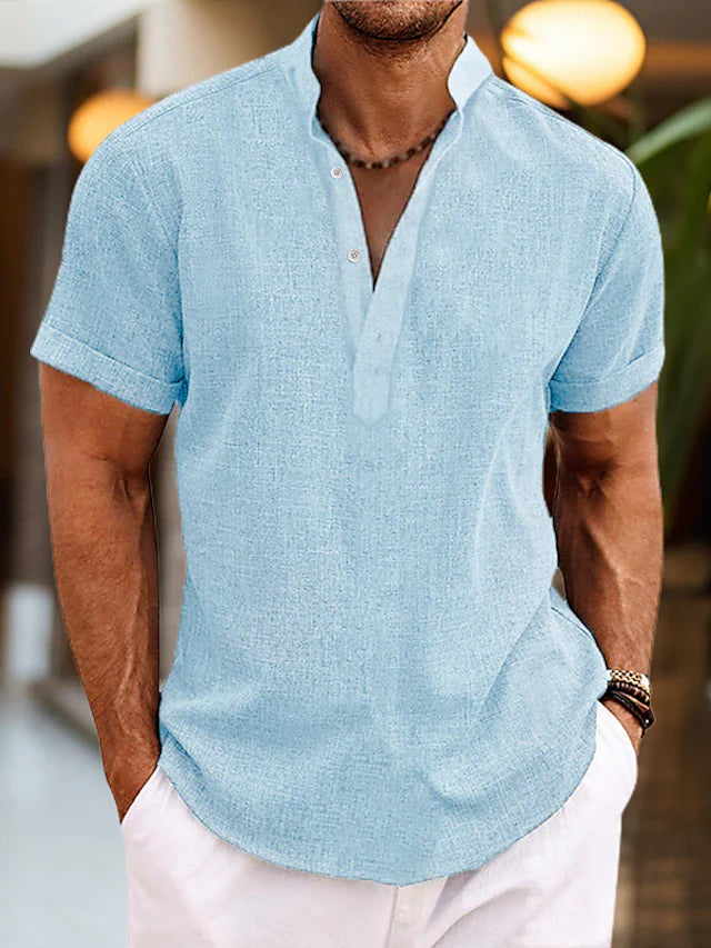 Men's Breathable Short Sleeve Shirt | Lightweight