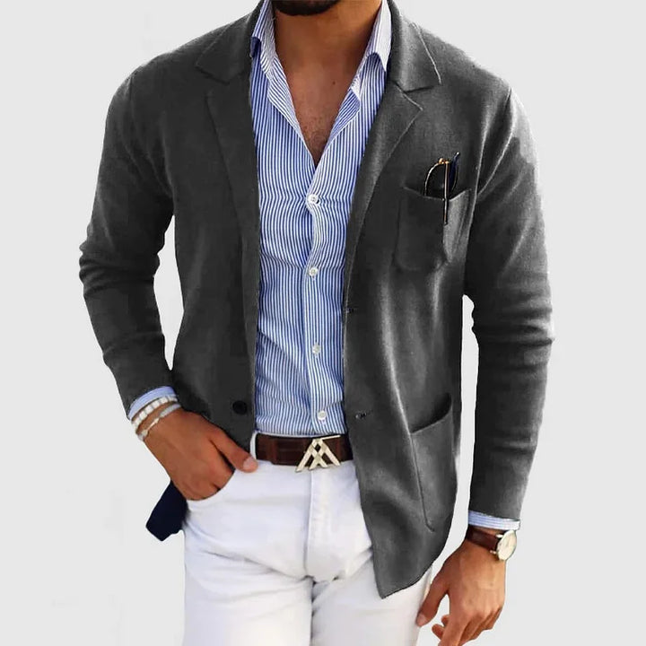 Blazer Décontracté Léger Pour Hommes | Coupe Ajustée