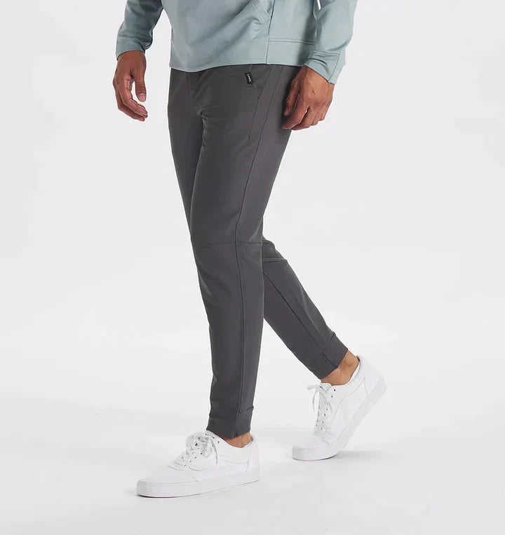 Pantalon décontracté extensible, coupe confortable