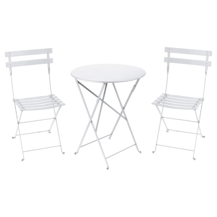 Bistro chair and round folding table set