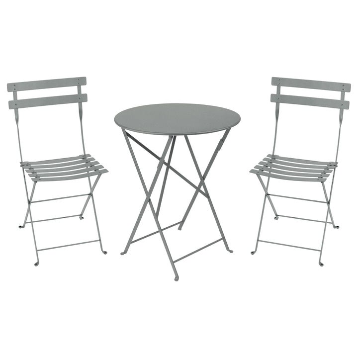 Bistro chair and round folding table set