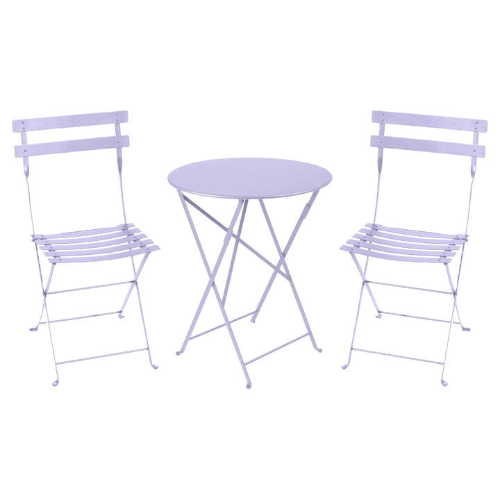 Bistro chair and round folding table set