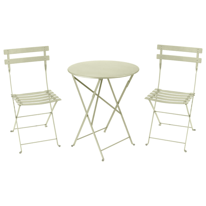 Bistro chair and round folding table set