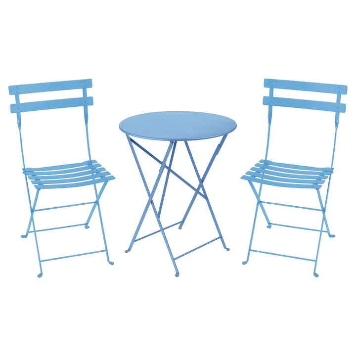 Bistro chair and round folding table set