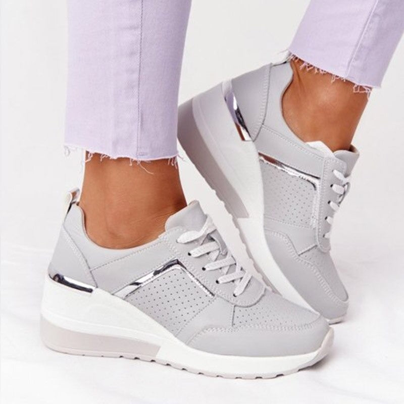Stylish and Comfortable Women's Wedge Sneakers | Style &amp; Support